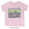パタゴニア (PATAGONIA) ベビー フィッツロイ スカイズ Tシャツ Baby Fitz Roy Skies T-Shirt キッズ 半袖プリントT 60421  PELP(Peaceful Pink)