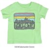 パタゴニア (PATAGONIA) ベビー フィッツロイ スカイズ Tシャツ Baby Fitz Roy Skies T-Shirt キッズ 半袖プリントT 60421  SALN(Salamander Green)