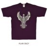 フリーホイーラーズ (FREEWHEELERS) -SCREAMING EAGLE- 半袖プリントTシャツ frw-2425005  PLUM CRAZY