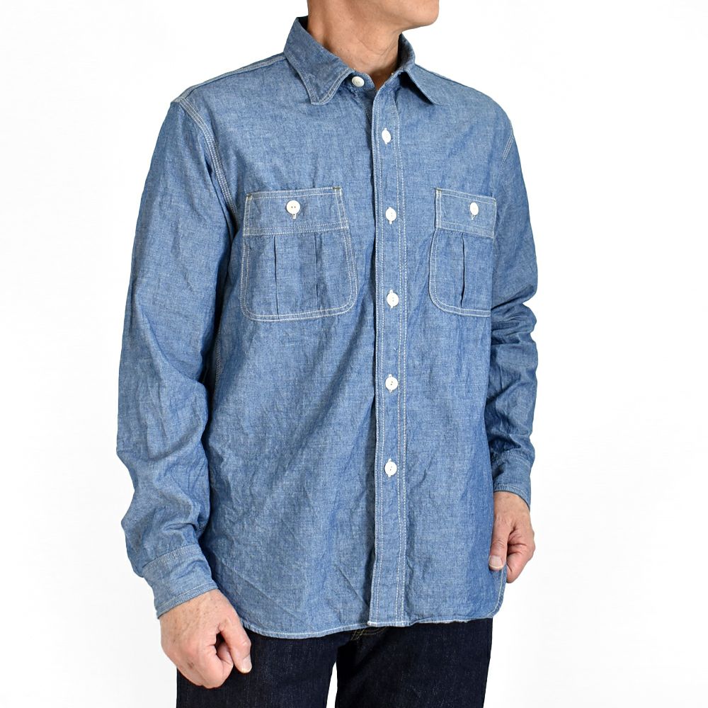 コリンボ (COLIMBO)WEST RUSSELL WORK SHIRTS ウエストラッセル ワークシャツ 長袖ワークシャツ ZZ-0301