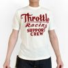 フリーホイーラーズ (FREEWHEELERS) -Throttle Racing- SPPORT CREW 半袖プリントTシャツ 2425011