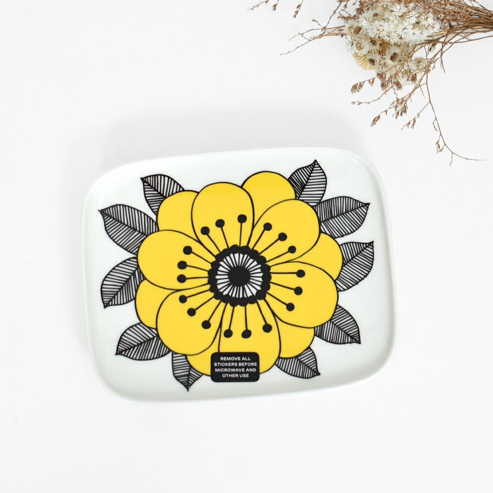 マリメッコ (marimekko) Kestit プレート 15×12cm 食器 プレート お皿 