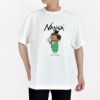 ナンガ (NANGA) NANGA × JERRY UKAI ECO HYBRID SLEEPING JERRY MARQUEZ TEE ナンガ × ジェリーウカイ エコハイブリッド スリーピングバッグ ジェリーマルケスティー 半袖プリントTシャツ 30周年限定アイテム コラボ ジェリーマルケス君 リサイクルコットン NW2411-1G806-C