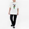 ナンガ (NANGA) NANGA × JERRY UKAI ECO HYBRID SLEEPING JERRY MARQUEZ TEE ナンガ × ジェリーウカイ エコハイブリッド スリーピングバッグ ジェリーマルケスティー 半袖プリントTシャツ 30周年限定アイテム コラボ ジェリーマルケス君 リサイクルコットン NW2411-1G806-C