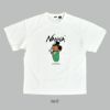 ナンガ (NANGA) NANGA × JERRY UKAI ECO HYBRID SLEEPING JERRY MARQUEZ TEE ナンガ × ジェリーウカイ エコハイブリッド スリーピングバッグ ジェリーマルケスティー 半袖プリントTシャツ 30周年限定アイテム コラボ ジェリーマルケス君 リサイクルコットン NW2411-1G806-C WHT