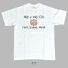 ウエアハウス (WAREHOUSE) Lot 4601 HQ.＆HQ.CO. 半袖プリントTシャツ 4601  オフ