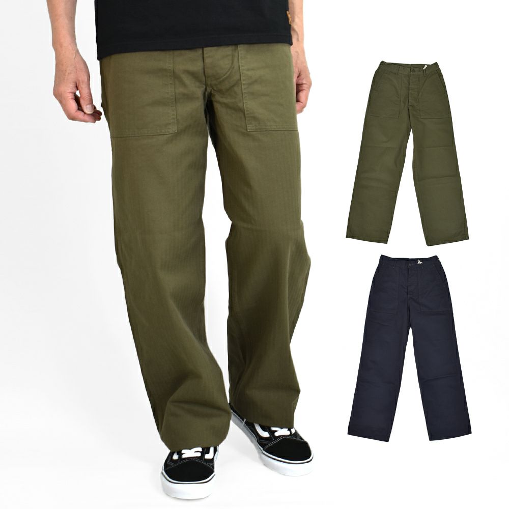 コリンボ (COLIMBO) 50'S ARMY UTILITY TROUSERS -FORT KNOX- -PLAIN- フォートノックス ミリタリーコットンパンツ ZZ-0205