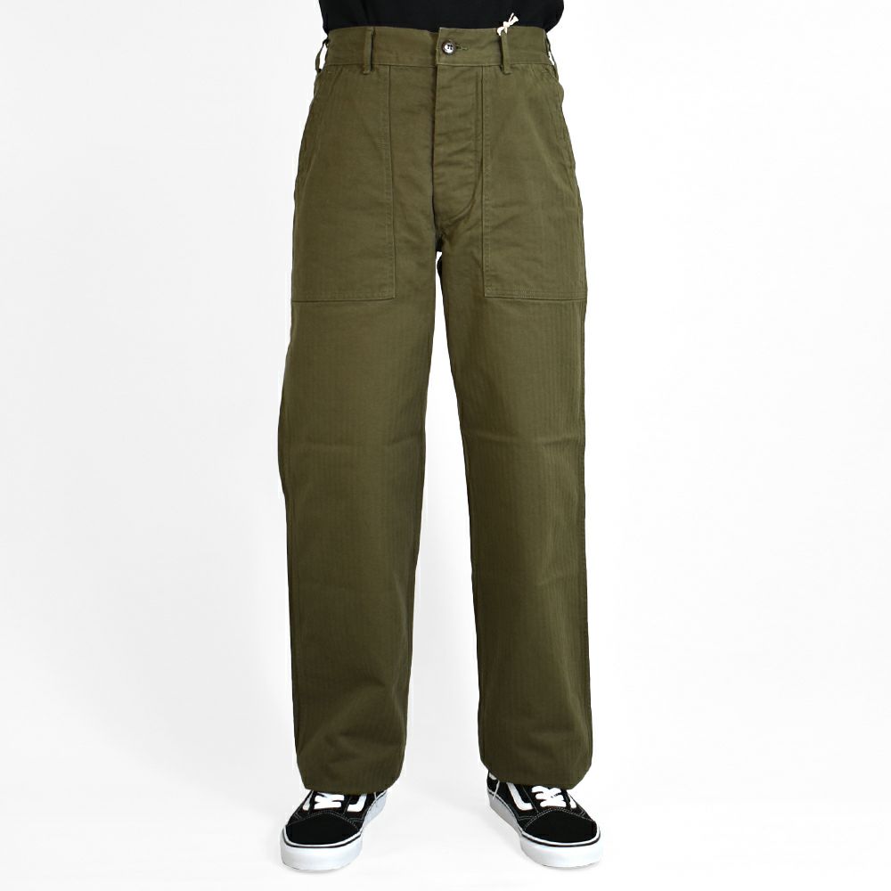 コリンボ (COLIMBO) 50'S ARMY UTILITY TROUSERS -FORT KNOX- -PLAIN- フォートノックス  ミリタリーコットンパンツ ZZ-0205 の通販ならトップジミー