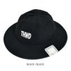 ザ エイチ ダブリュー ドッグ アンド カンパニー (THE H.W.DOG＆CO.) NYLON FATUGUE HAT ハット 帽子 D-00902 BLACK/BLACK