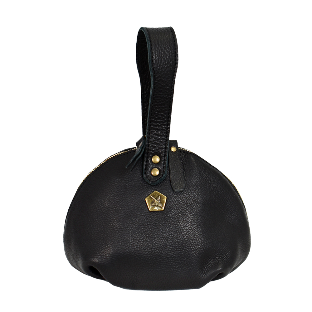 アインソフ (Ain Soph) まん丸ハンドバッグ 鞄 ハンドバッグ 丸フォルム ミニバッグ 黒 ASE1565-STN 19.Black