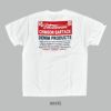 デラックスウエア (DELUXEWARE) CRIMSON BARTACK 半袖プリントTシャツ BRGX-24D WHITE