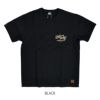 デラックスウエア (DELUXEWARE) CRIMSON BARTACK 半袖プリントTシャツ BRGX-24D BLACK