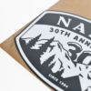 ナンガ (NANGA) NANGA 30TH ANNIVERSARY STICKER ナンガ30シュウネン アニバーサリーステッカー シール 30周年限定 ナンガ・バルバット 耐水 耐光 NA2454-3G506-Z