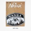 ナンガ (NANGA) NANGA 30TH ANNIVERSARY STICKER ナンガ30シュウネン アニバーサリーステッカー シール 30周年限定 ナンガ・バルバット 耐水 耐光 NA2454-3G506-Z WHT×BLK