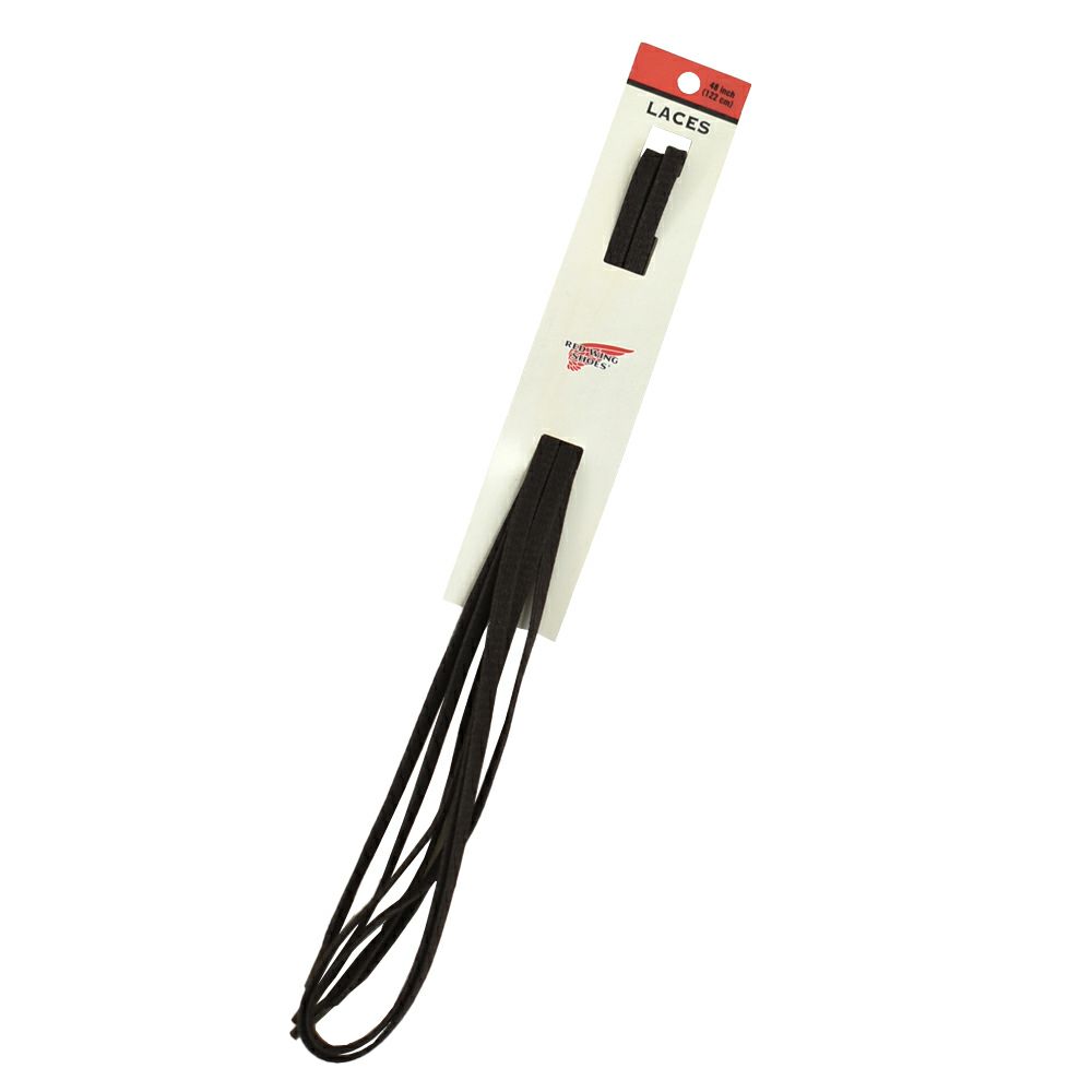 レッドウィング (RED WING) 48" FLAT WAXED LACES BROWN 48インチ フラット ワックスドレース ブラウン 純正アクセサリー 靴ひも ブーツレース 97138