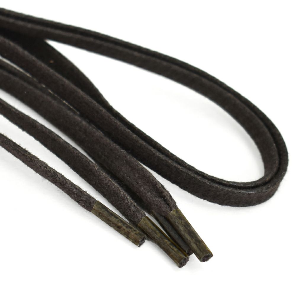 レッドウィング (RED WING) 48" FLAT WAXED LACES BROWN 48インチ フラット ワックスドレース ブラウン 純正アクセサリー 靴ひも ブーツレース 97138