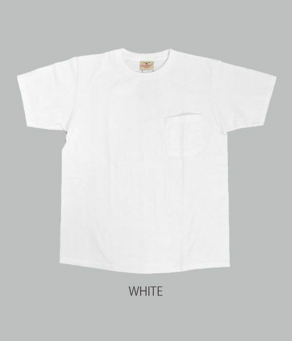 グッドウェア (GOODWEAR) S/S POCKET TEE 半袖ポケットTシャツ GW040115 WHITE