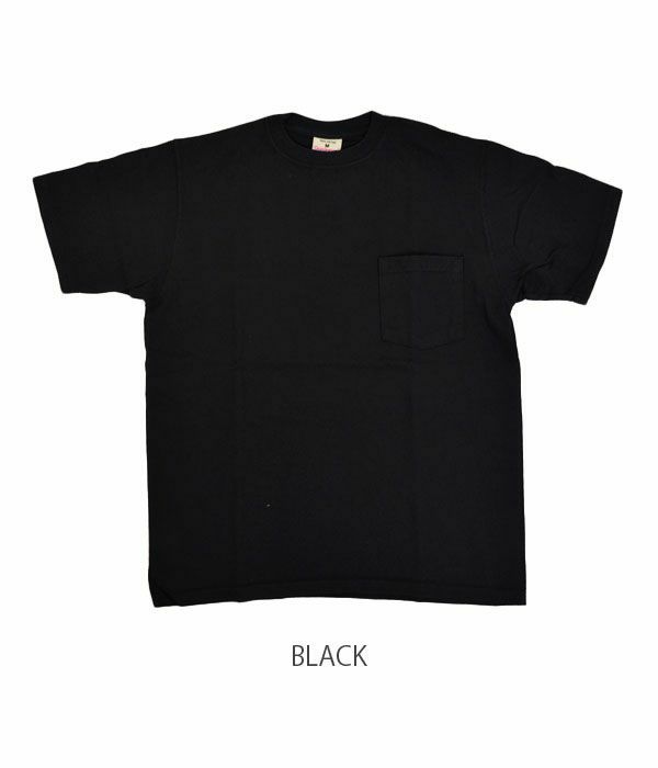 グッドウェア (GOODWEAR) S/S POCKET TEE 半袖ポケットTシャツ GW040115 BLACK