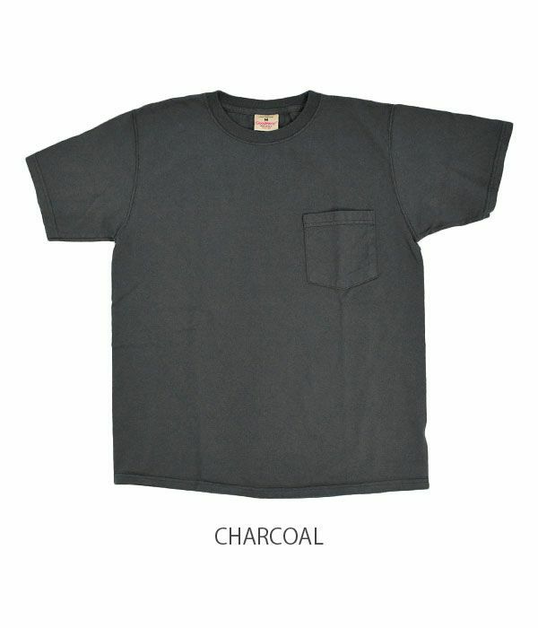 グッドウェア (GOODWEAR) S/S POCKET TEE 半袖ポケットTシャツ GW040115 CHARCOAL