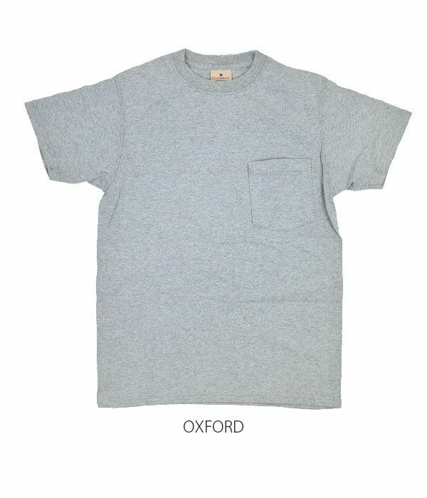 グッドウェア (GOODWEAR) S/S POCKET TEE 半袖ポケットTシャツ GW040115 OXFORD