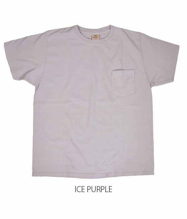 グッドウェア (GOODWEAR) S/S POCKET TEE 半袖ポケットTシャツ GW040115 ICE PURPLE