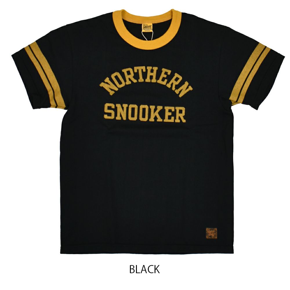 デラックスウエア (DELUXEWARE) NORTHERN 半袖プリントTシャツ SDT-2403  BLACK