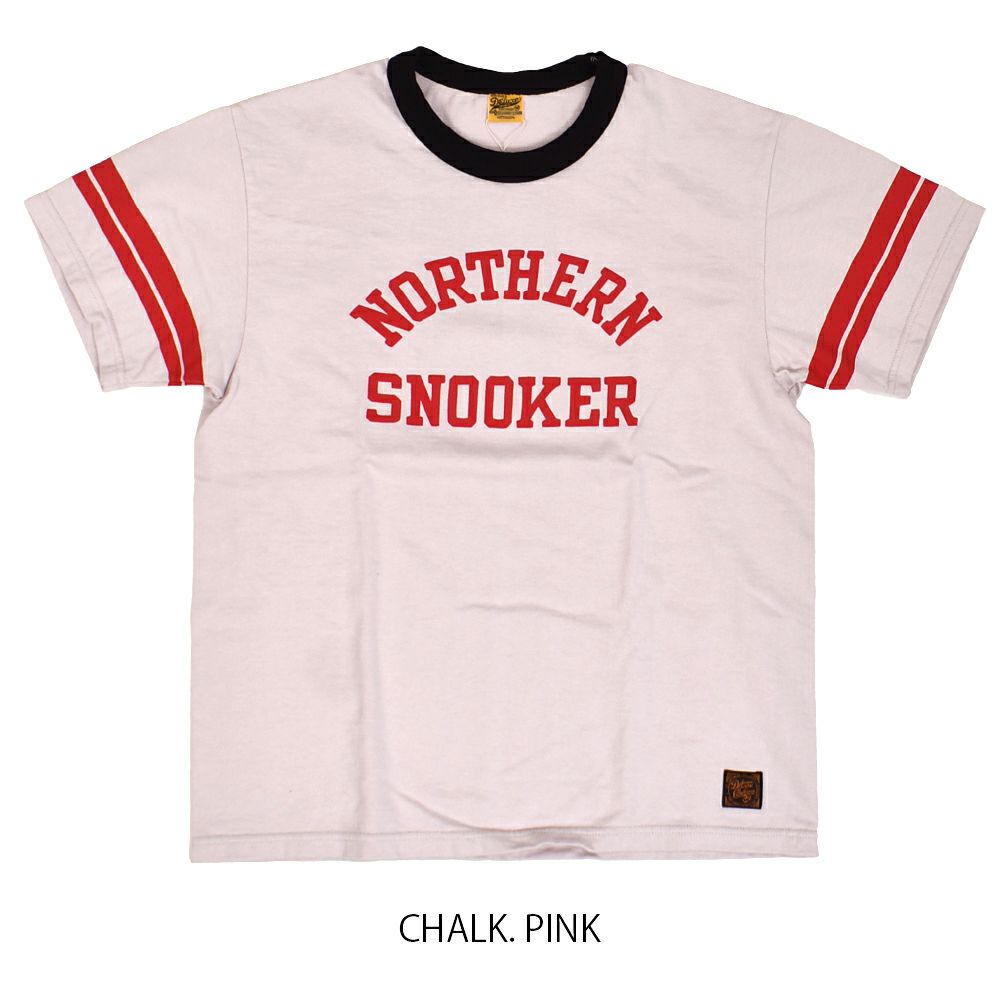 デラックスウエア (DELUXEWARE) NORTHERN 半袖プリントTシャツ SDT-2403  CHALK.PINK