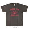 ウエアハウス (WAREHOUSE) Lot 4064 ENGINE 半袖プリントTシャツ 4064 チャコール