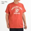 ウエアハウス (WAREHOUSE) Lot 4064 WOLVES 半袖プリントTシャツ 4064