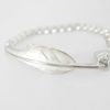 ラリースミス(LARRY SMITH) KAZEKIRI FEATHER CHAIN BRACELET ブレスレット バングル シルバーアクセサリー EFBR-0005