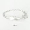 ラリースミス(LARRY SMITH) KAZEKIRI FEATHER CHAIN BRACELET ブレスレット バングル シルバーアクセサリー EFBR-0005  シルバー