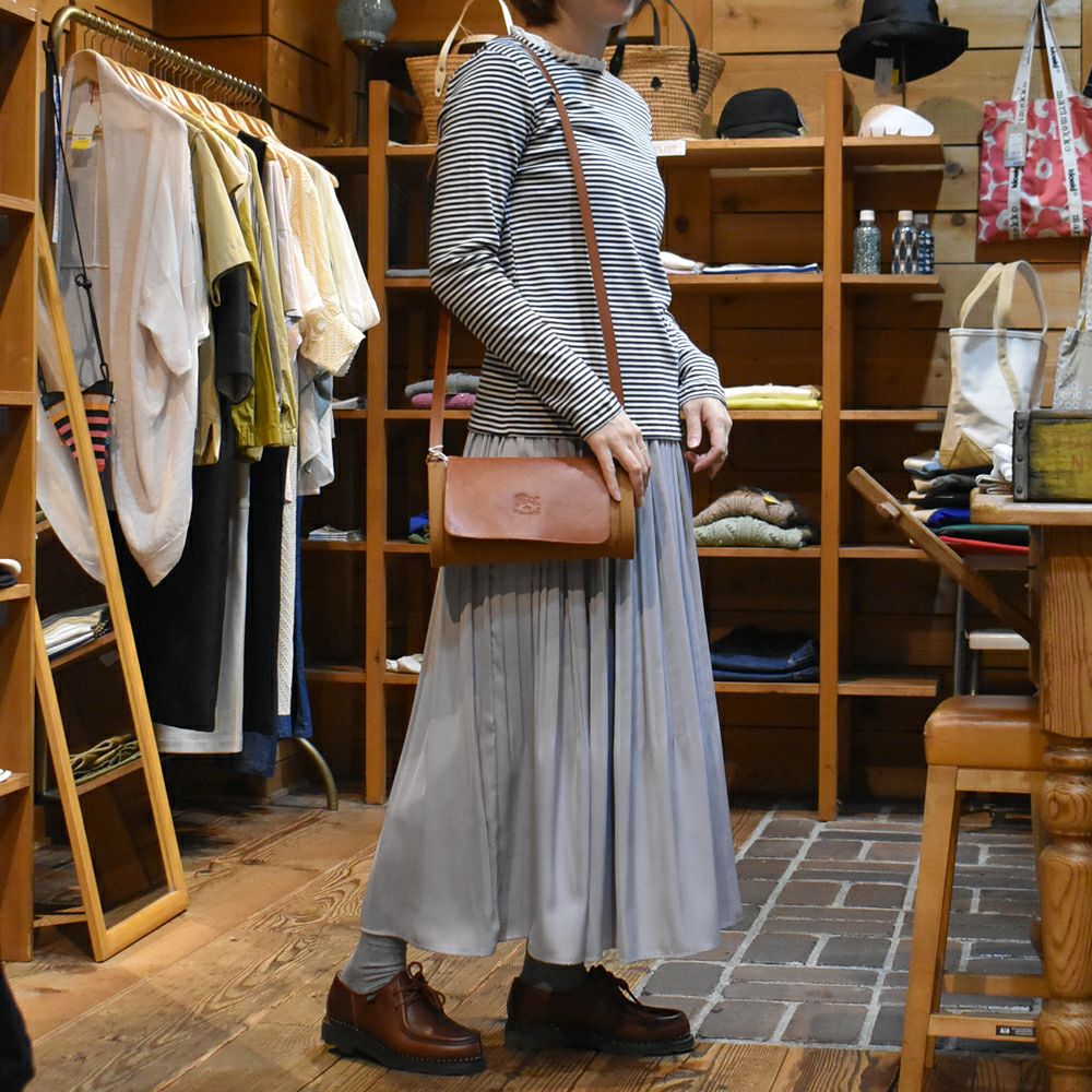 ポンデシャロン PONT DE CHALONS 長袖Tシャツ 日本製 トロワボーダー 衿レースPO 長袖カットソー インナー 重ね着 22451622 メール便発送対応可能 ポンデシャロン (PONT DE CHALONS) 【日本製】トロワボーダー 衿