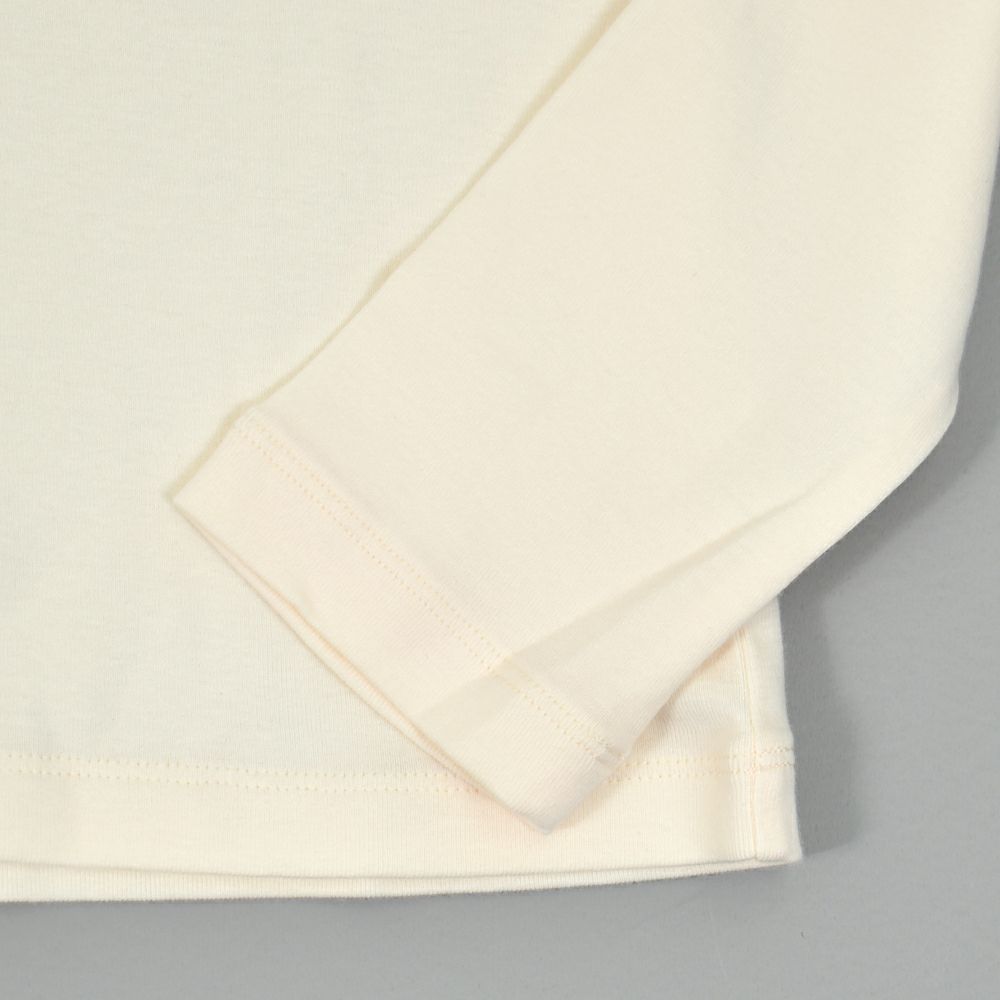 ポンデシャロン (PONT DE CHALONS) 【日本製】＜トロワ＞ 衿フリルプルオーバー 長袖カットソー インナー 重ね着 22451612