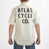 フリーホイーラーズ (FREEWHEELERS) -ATLAS CYCLE CO.- Big Bertha S/S SHIRT 半袖プリントシャツ 2423008