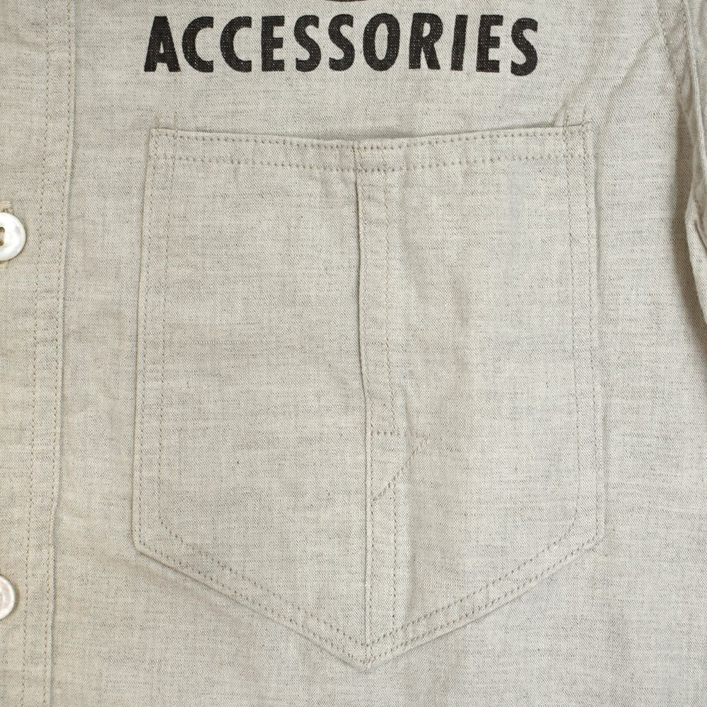 フリーホイーラーズ (FREEWHEELERS) -ATLAS CYCLE CO.- Big Bertha S/S SHIRT 半袖プリントシャツ 2423008