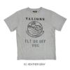 コリンボ (COLIMBO) NORWALK COTTON TEE =VALIONS-15= -バリオンズヒフティーン- 半袖プリントTシャツ ステンシル VA-15 ZZ-0409 02.HEATHER GRAY