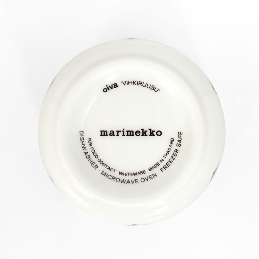 マリメッコ (marimekko) 【日本限定】Vihkiruusu コーヒーカップセット(ハンドルなし) 食器 2個セット ギフトボックス ペア 持ち手なし ヴィヒキルース ウェディングローズ 日本別注 200ml 52249-4-73380 52249473380