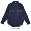 フリーホイーラーズ (FREEWHEELERS) -DIAMOND CRACKER- 1920~1930s STYLE WORK SHIRT 長袖シャツ デニムシャツ ワークシャツ 2423005  8oz INDIGO DENIM