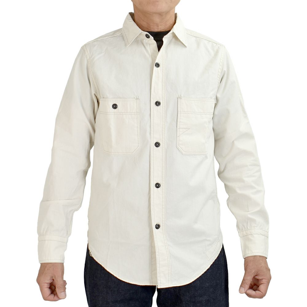 フリーホイーラーズ (FREEWHEELERS) -DIAMOND CRACKER- 1920~1930s STYLE WORK SHIRT  長袖シャツ シャンブレーシャツ ワークシャツ 2423006 の通販ならトップジミー