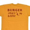 フリーホイーラーズ (FREEWHEELERS) -BURGER BOX- 半袖プリントTシャツ 2425016