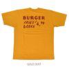 フリーホイーラーズ (FREEWHEELERS) -BURGER BOX- 半袖プリントTシャツ 2425016 GOLD DUST