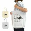 マーブルシュッド (marble SUD) Minami×raichoトートバッグ エコバッグ エビスミナミちゃん×ライチョウ ライチョウ保護スクラムプロジェクト 長野県 08EF003244