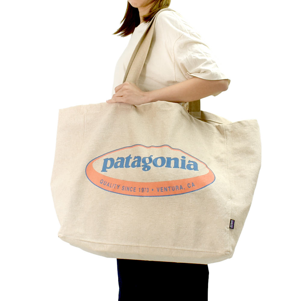パタゴニア (PATAGONIA) リサイクル オーバーサイズ トート Recycled Oversized Tote トートバッグ アウトドア キャンプ 大容量 59255