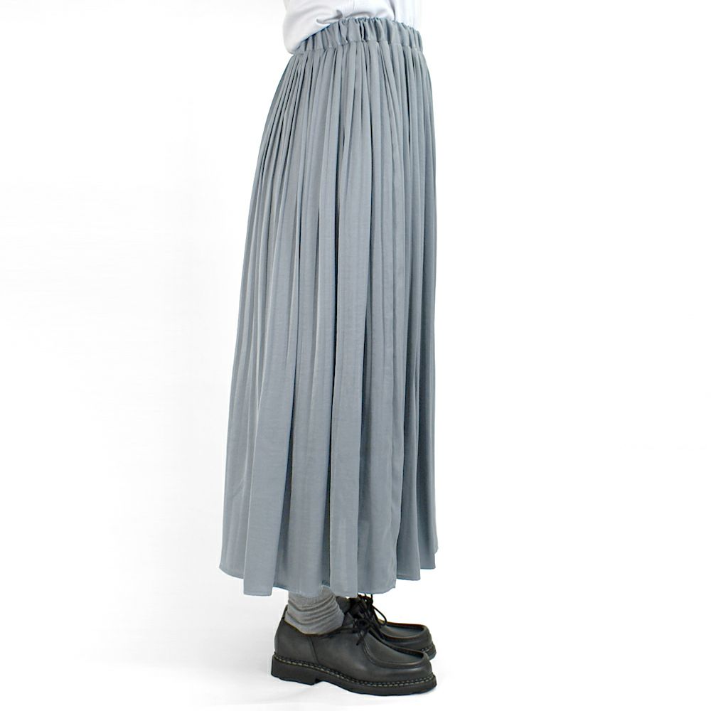 ソソット (sosotto) アンティークサテン消しプリーツスカート ロングスカート 裏付き ウエスト総ゴム オケージョン 42452117