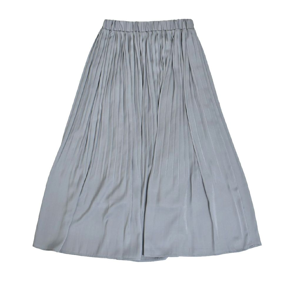 ソソット (sosotto) アンティークサテン消しプリーツスカート ロングスカート 裏付き ウエスト総ゴム オケージョン 42452117 03.LGY