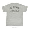 ウエアハウス (WAREHOUSE) Lot 4601 ARCTIC PARATROOPER 半袖プリントTシャツ 4601 杢グレー