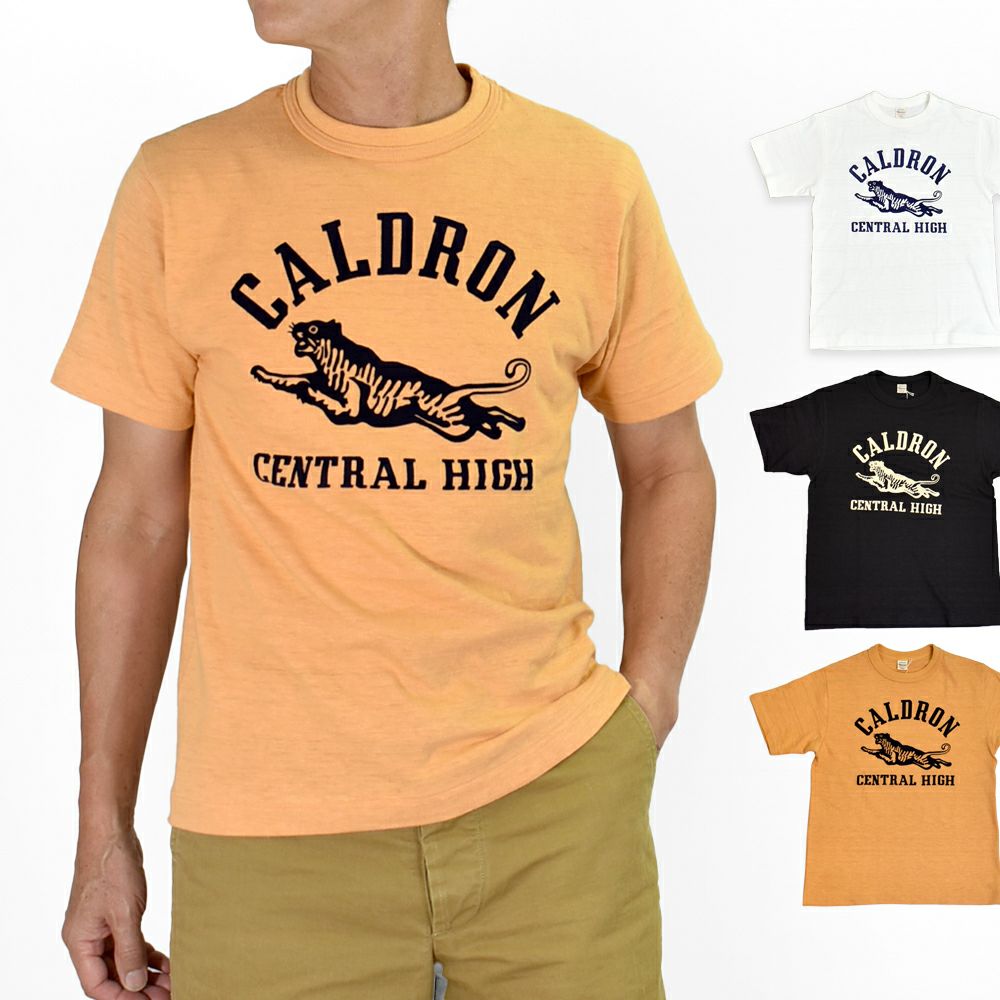 ウエアハウス (WAREHOUSE) Lot 4601 CALDRON 半袖プリントTシャツ 4601 