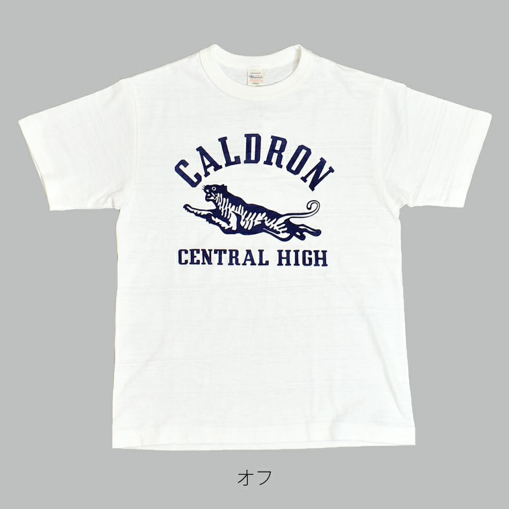 ウエアハウス (WAREHOUSE) Lot 4601 CALDRON 半袖プリントTシャツ 4601 オフ