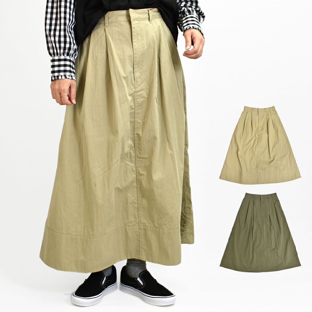 ダントン(DANTON)2TUCK SKIRT スカート ツータックスカート イージースカート F0049CNO