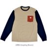 パタゴニア (PATAGONIA) ロングスリーブ ショップ ステッカー ポケット レスポンシビリティー L/S Shop Sticker Pocket Responsibili-Tee 長袖ポケットTシャツ ロンT 37763 GRBN (Grayling Brown)